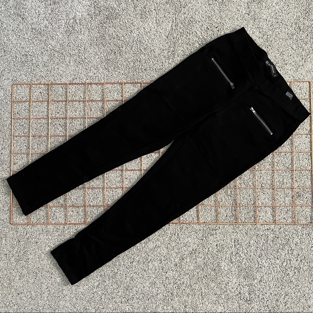 Ranbeeri | Fancy Black Leggings